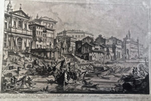 Stefania Zeppieri | Conservation and Restoration of Library Assets, Works of Art on Paper and Related Artifacts | Restoration of Original Piranesi Engraving