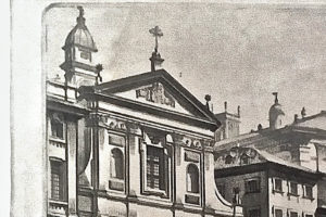 Stefania Zeppieri | Conservation and Restoration of Library Assets, Works of Art on Paper and Related Artifacts | Restoration of Original Piranesi Engraving