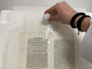 Stefania Zeppieri | Conservation and Restoration of Library Assets, Works of Art on Paper and Related Artifacts | Rome Torvergata Laboratory