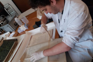 Stefania Zeppieri | Conservation and Restoration of Library Assets, Works of Art on Paper and Related Artifacts | Central State Archives Rome