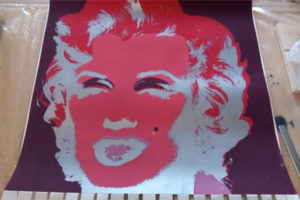 Stefania Zeppieri | Conservazione e Restauro Beni Librari, Archivistici, Opere d'Arte su carta e manufatti affini | Restauro arte contemporanea | Serigrafie Marilyn Andy Warhol (Collezione Privata)
